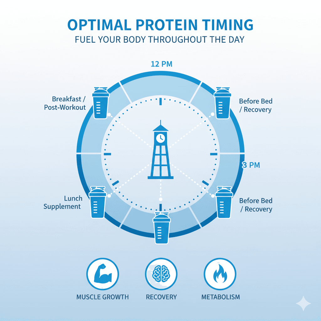 Protein Timing for Maximum Gains